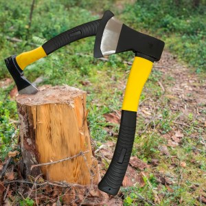 Портативна садова сокира з пластиковою ручкою для обробки деревини 1773 800 г. (JS) Портативна садова сокира з пластиковою ручкою для обробки деревини 1773 800 г. (JS)