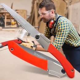 Універсальна складана садова пилка Folding 1730 для обрізання та розпилювання, 38 см (JS)