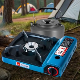 Туристична портативна переносна газова плита PORTABLE ZB-16/1673 2500 Вт (JS)