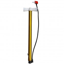 Портативный премиальный велосипедный насос для колес inflator Золотистый (YAB)