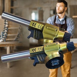 Газовая горелка XJ-8010/1908 с пьезоподжигом 1300°C,  для мастеров и кулинаров (JS)