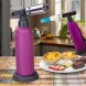 Газовий пальник BUTANE TORCH BS-850/1907 з п’єзозапалюванням, карамелізатор, Фіолетовий (JS)