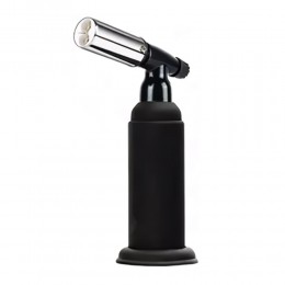 Газовий пальник BUTANE TORCH BS-850/1907 з п’єзозапалюванням, карамелізатор,Чорний (JS)