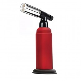 Газовий пальник BUTANE TORCH BS-850/1907 з п’єзозапалюванням, карамелізатор, Червоний (JS)