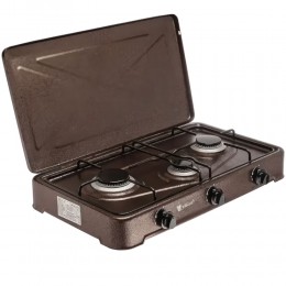 Газова плита YUCEL O-300-LPG-BROWN/1965 — 3 конфорки (JS)
