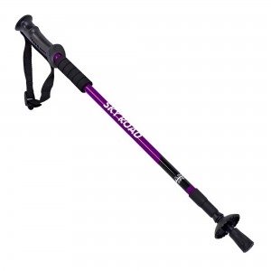 Трекінгова телескопічна палиця для скандинавської ходьби ENERGIA Фіолетовий