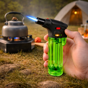 Компактний газовий пальник з п'єзозапалом регулятором потужності ULTIMATE 1608 Зелений (JS) Компактний газовий пальник з п'єзозапалом регулятором потужності ULTIMATE 1608 Зелений (JS)