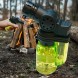 Маленькая портативная газовая горелка с пьезоподжигом и заглушкой JETLIGHTER 1610 Зеленый (JS)