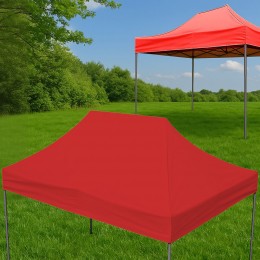 Крыша усиленная для раздвижной палатки  2×3 м, Красная (ARSH)