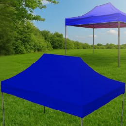 Крыша усиленная для раздвижной палатки  2×3 м, Синий (ARSH)