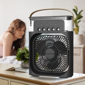 Потужний портативний кондиціонер  Arctic Air Cooler Fan ICE з 3 режимами 500 мл, Чорний