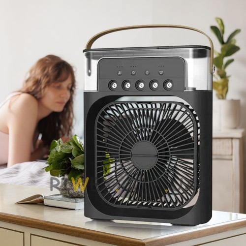 Потужний портативний кондиціонер  Arctic Air Cooler Fan ICE з 3 режимами 500 мл, Чорний