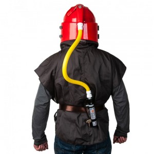 Шолом для піскоструменевих робіт HY-02A и HY-02B з системою вентиляції 1801(JS)