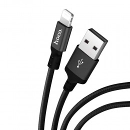 Кабель для зарядки и синхронизации HOCO X14 Times Speed Lightning 2 м (2.0 A), Черный (206)