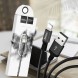 Кабель для зарядки и синхронизации HOCO X14 Times Speed Lightning 2 м (2.0 A), Черный (206)