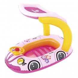 Игровой центр-машинка Intex 34103, 98×66 см, до 30 кг, Розовый (LM)