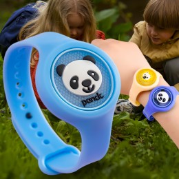 Антимоскітний браслет у вигляді наручного годинника з капсулою та підсвіткою P1 (капсула не обирається) Блакитний