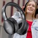 Портативные беспроводные наушники с функцией шумоподавления, блютузом и микрофоном XO BE41 BT 5.3 Черный (AX)