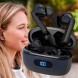 Компактные беспроводные наушники для телефона с кейсом XO G9 Bluetooth 5.1 Черный (AX)
