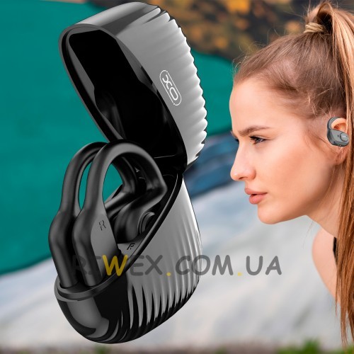Беспроводные эргономичные наушники с функцией Bluetooth 5.3 и пластиковым кейсом XO G20 Черный (AX)