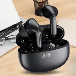 Беспроводные универсальные наушники с подавлением шума и Bluetooth 5.3 XO TWS G17 Stereo ANC+ENC Черный (AX)