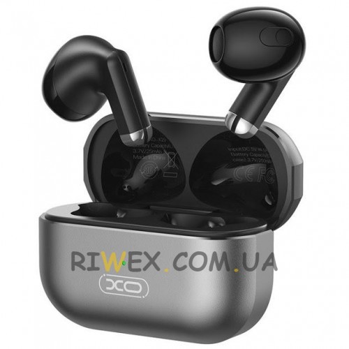 Эргономичные универсальные наушники-вкладки с беспроводным подключением Bluetooth 5.3 XO TWS X29 Серый (AX)
