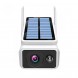 Бездротова вулична камера відеоспостереження з сонячною панеллю WIFI Solar ABQ-Q1 Full HD (YAB)