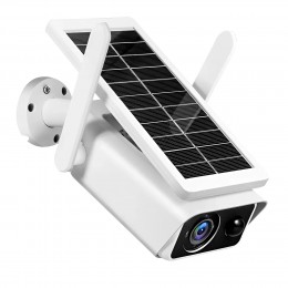 Бездротова вулична камера відеоспостереження з сонячною панеллю WIFI Solar ABQ-Q1 Full HD (YAB)