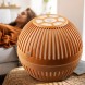 Зволожувач повітря, ароматизатор Ultrasonic GX-2078 з LED-підсвіткою, USB, 400 мл, Світле дерево (YAB)