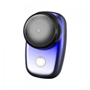 Бритва мініатюрна Brawless MINI 76-9/HX-709  бездротова, акумуляторна, USB-зарядка, Синій градієнт (YAB)