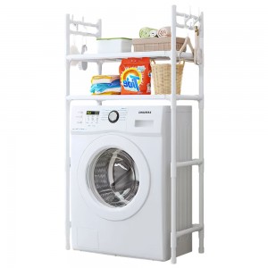 Полиця-стелаж  Washing Machine 1018 на 2 полиці 146,5*63,5*26 см, Білий (AMN) 