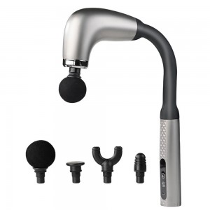 Акумуляторний масажер для тіла Deep Massage 1010 для глибокого розслаблення м'язів, Сірий (AMN) Акумуляторний масажер для тіла Deep Massage 1010 для глибокого розслаблення м'язів, Сірий (AMN)