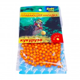 Рибацька ароматизована плавуча насадка з пінопласту SEVI Fishing Кукурудза