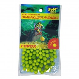 Рибацька ароматизована плавуча насадка з пінопласту SEVI Fishing Горох