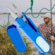 Ножницы рыболовные отрезные для шнура с крышкой Feima Голубой