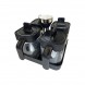 Органайзер для специй Spice Rack Set TGL-029, 4 в 1 с ложками и крышками, стеклянные емкости с подставкой (AMN)