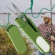Ножиці риболовні відрізні для шнура з кришкою Feima Хакі