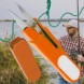 Ножиці риболовні відрізні для шнура з кришкою Feima Помаранчевий