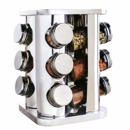 Подставка карусель для специй Spice Carousel, 12 емкостей, Квадратная