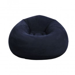 Надувное кресло-пуф Inflatable Sofa KR-11024, 110×110×85 см, до 150 кг, Фиолетовый (AMN)