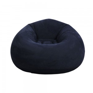 Надувне крісло-пуф Inflatable Sofa KR-11024,  110×110×85 см,  до 150 кг, Фіолетовий (AMN)