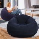 Надувное кресло-пуф Inflatable Sofa KR-11024, 110×110×85 см, до 150 кг, Фиолетовый (AMN)
