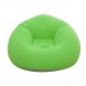 Надувное кресло-пуф Inflatable Sofa KR-11024, 110×110×85 см, до 150 кг, Зеленый (AMN)