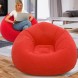 Надувное кресло-пуф Inflatable Sofa KR-11024, 110×110×85 см, до 150 кг, Красный (AMN)