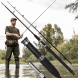Спиннинг Crocodile 2709702 (Крокодил) со скруткой 2,10 м 100-250 г Черный-красный
