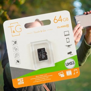 Универсальная сменная мобильная карта памяти micro TG 64GB class 10 (206)
