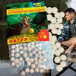 Рибацька ароматизована плавуча насадка з пінопласту SEVI Fishing Натур