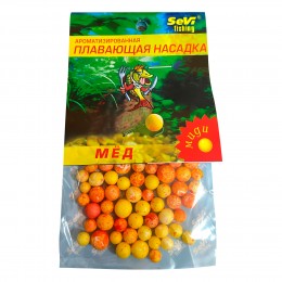 Рибацька ароматизована плавуча насадка з пінопласту SEVI Fishing Мед
