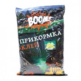 Підгодовування для риби прикормка BOOM клей 900г Кукурудза