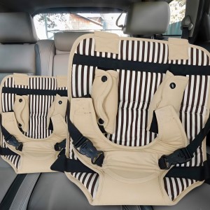 Детское портативное бескаркасное универсальное автокресло Baby Saftey Chair Y01 Бежевый (211)